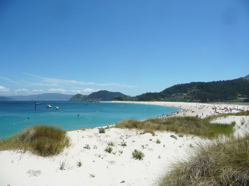 Plage îles de Cies, Espagne