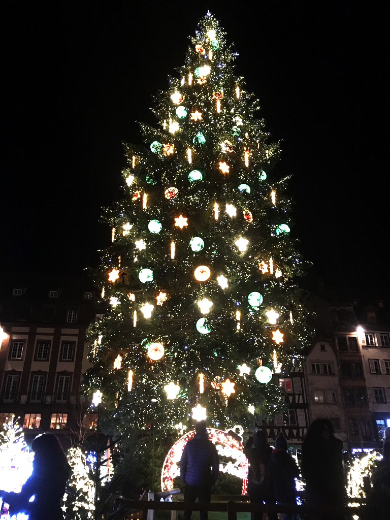 Sapin de Noël, Strasbourg