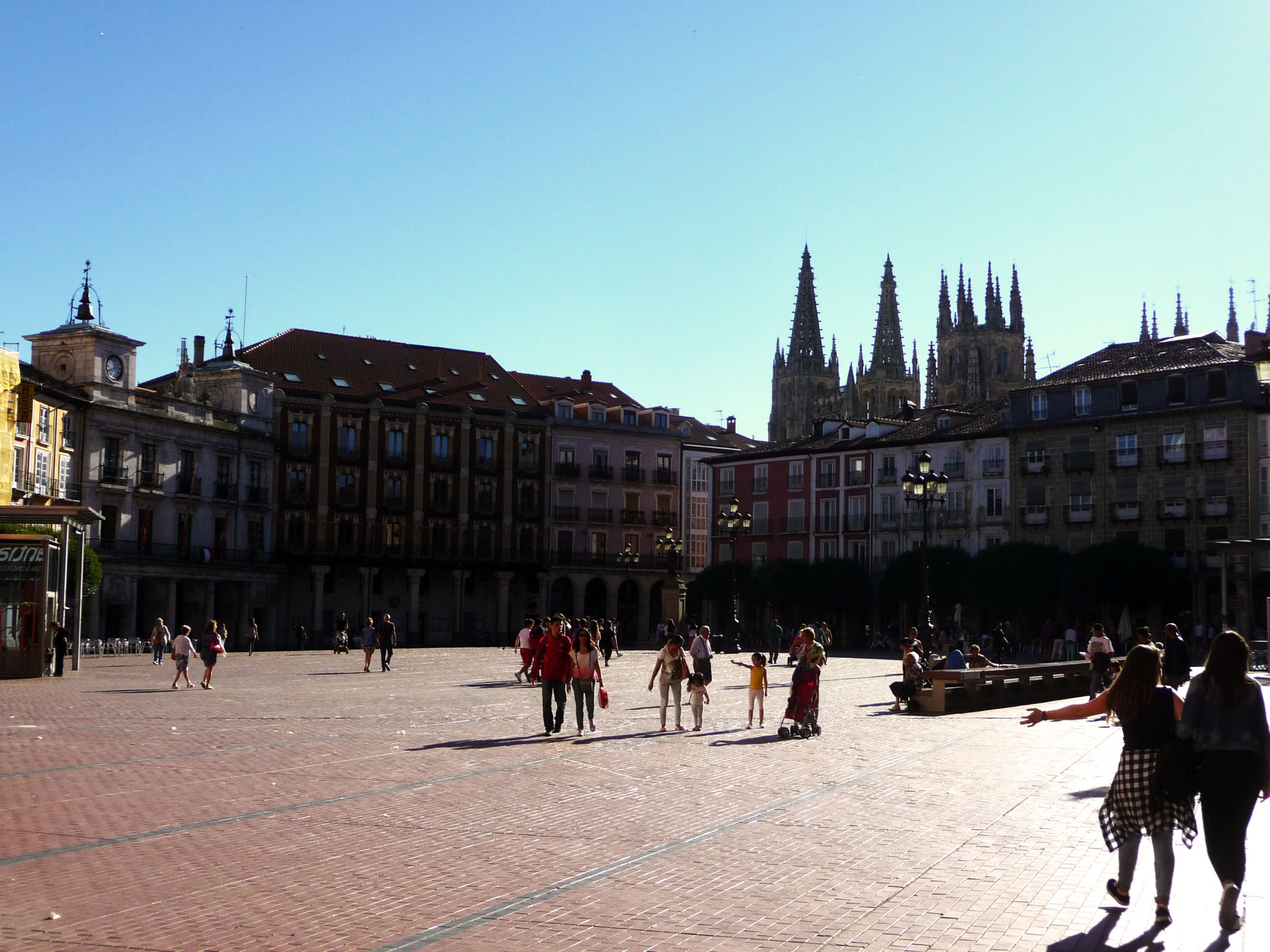 Grande place, Burgos, Espagne