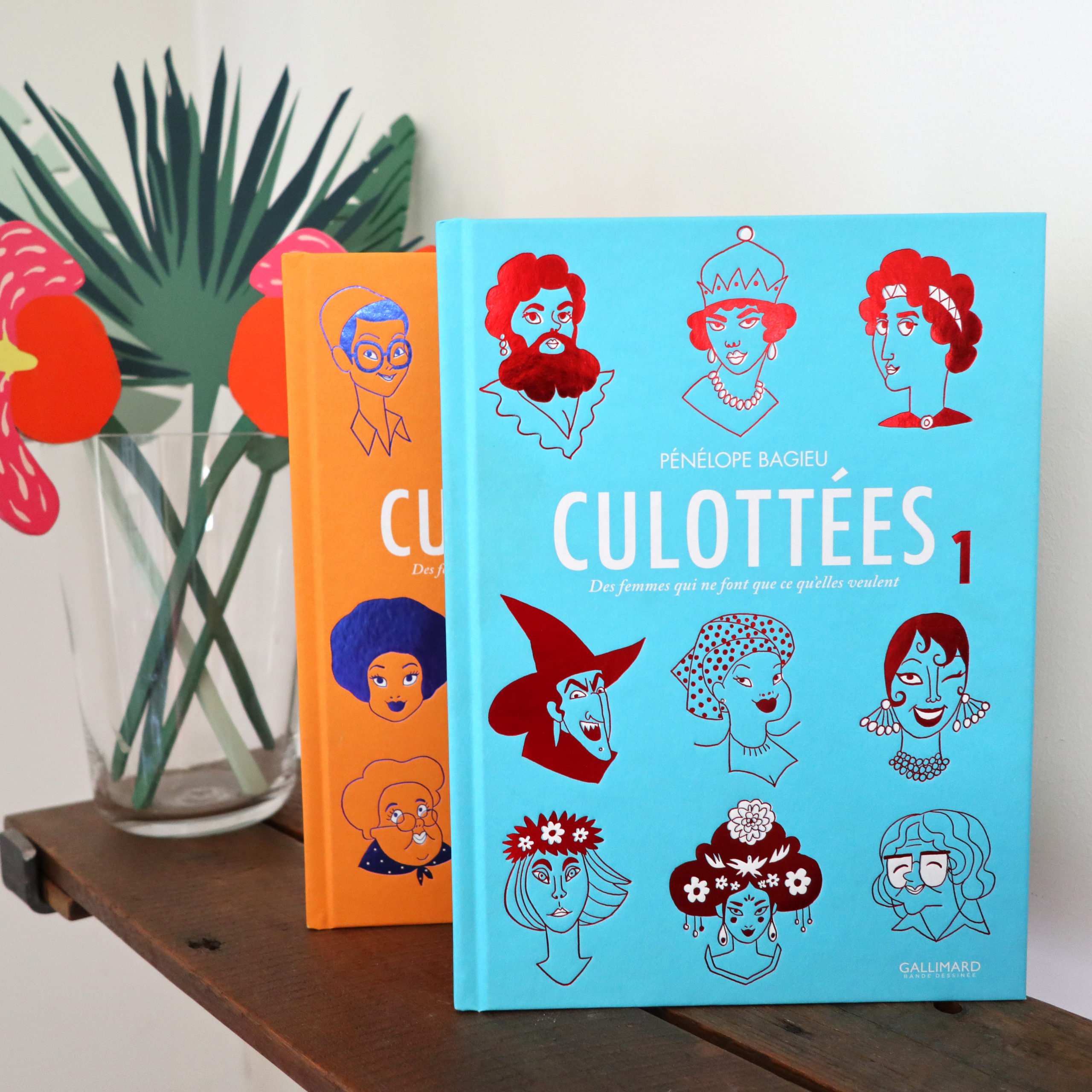 Culottées, Pénélope Bagieu, tome 1 et 2, éditions Gallimard